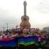 Los derechos y el amor se aplican, indígenas viven histórica marcha del orgullo gay en Paracho
